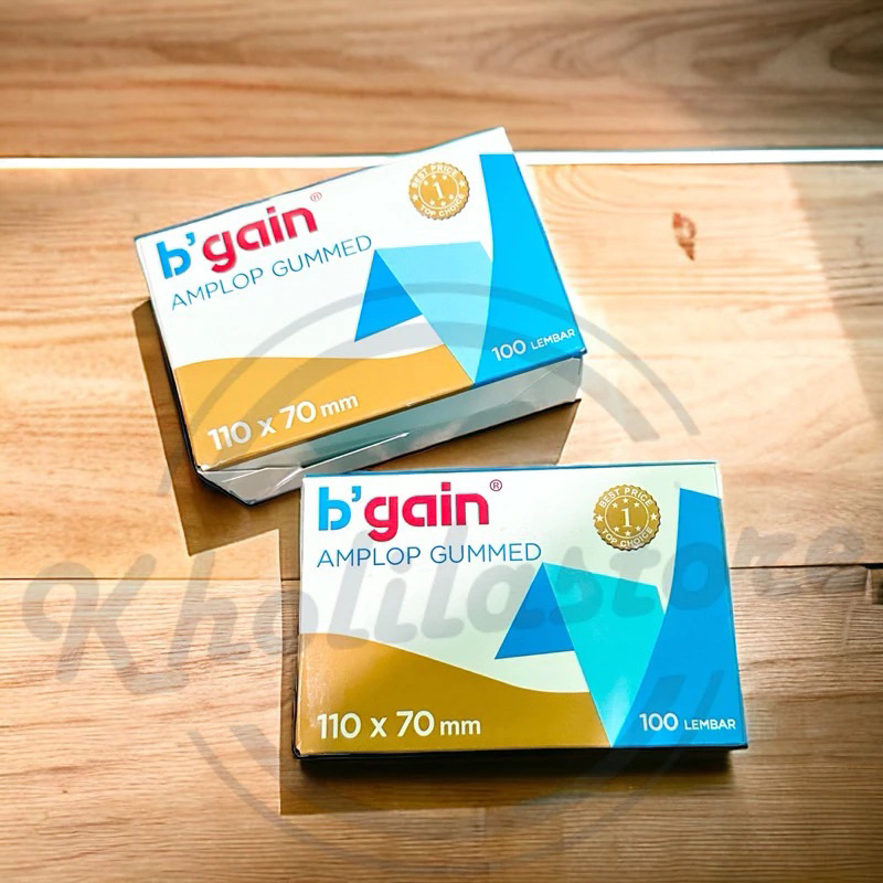 

Amplop Putih Kecil B’GAIN Visit 110x7mm isi 100 pcs
