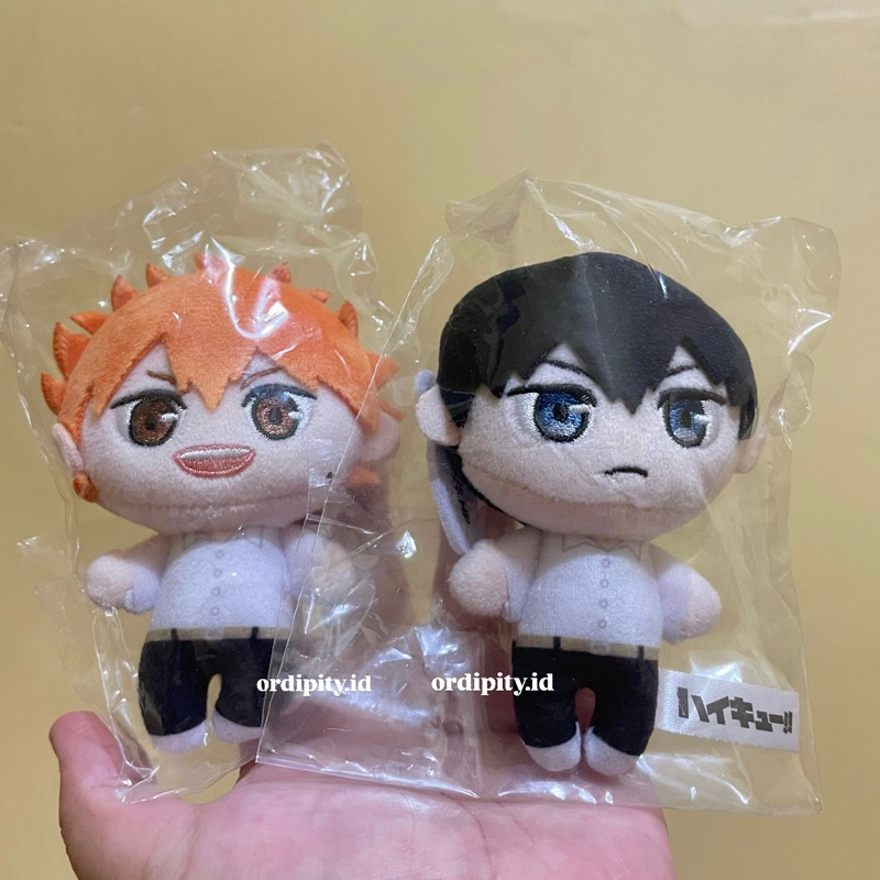 MERCH HAIKYUU x ROUND1 ORI DOLL HINATA SHOYO KAGEYAMA TOBIO MASCOTT MASKOT BONEKA SUGAWARA OIKAWA KE