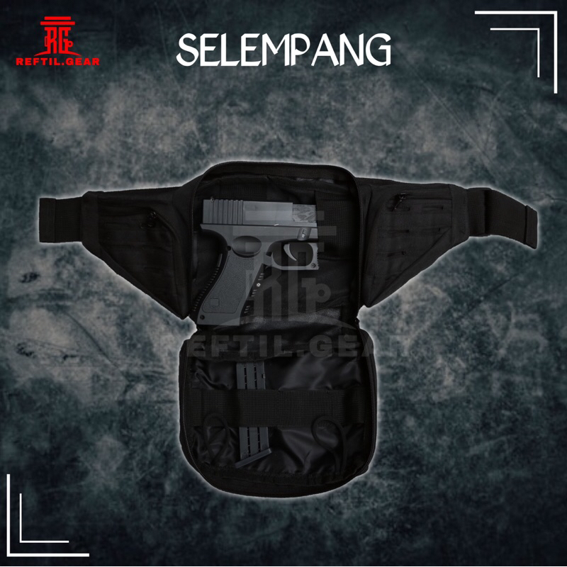 Tas selempang army laser///tas selempang pistol