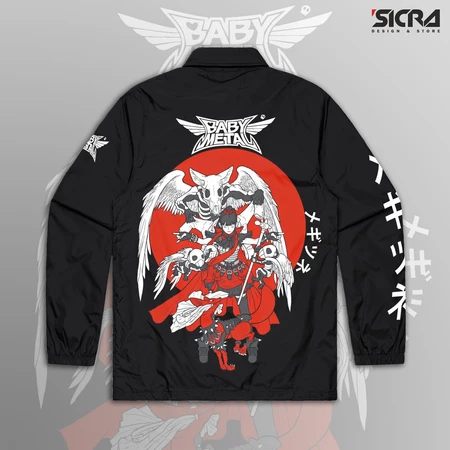 CUCI GUDANG, READY STOCK Coach Jacket Baby Metal Babymetal size XL