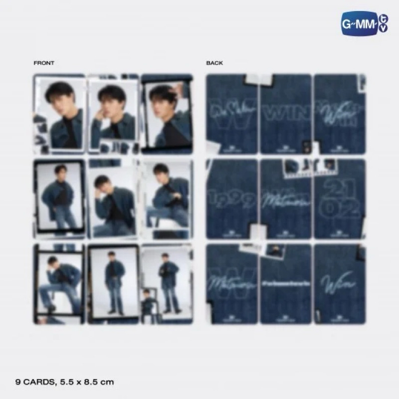 PC Stunning Win Metawin Official Photocard Stunning Series Win Metawin GMMTV
