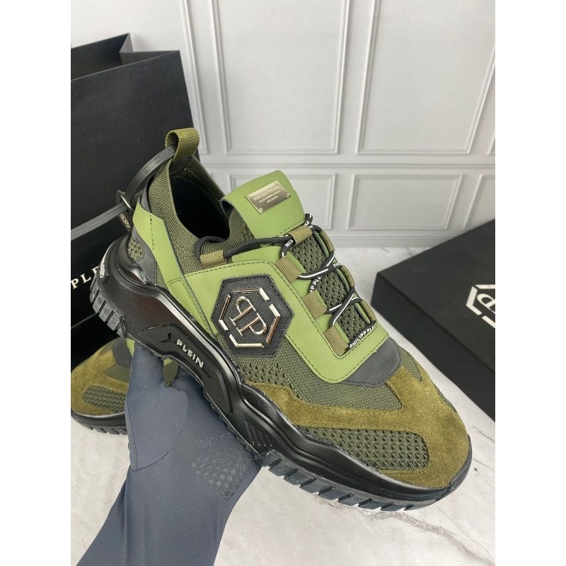 SNEAKERS PHILIP PLEIN11110 KULIT ASLI SEPATU SNEAKER PRIA MIROR VIP (PP11110)