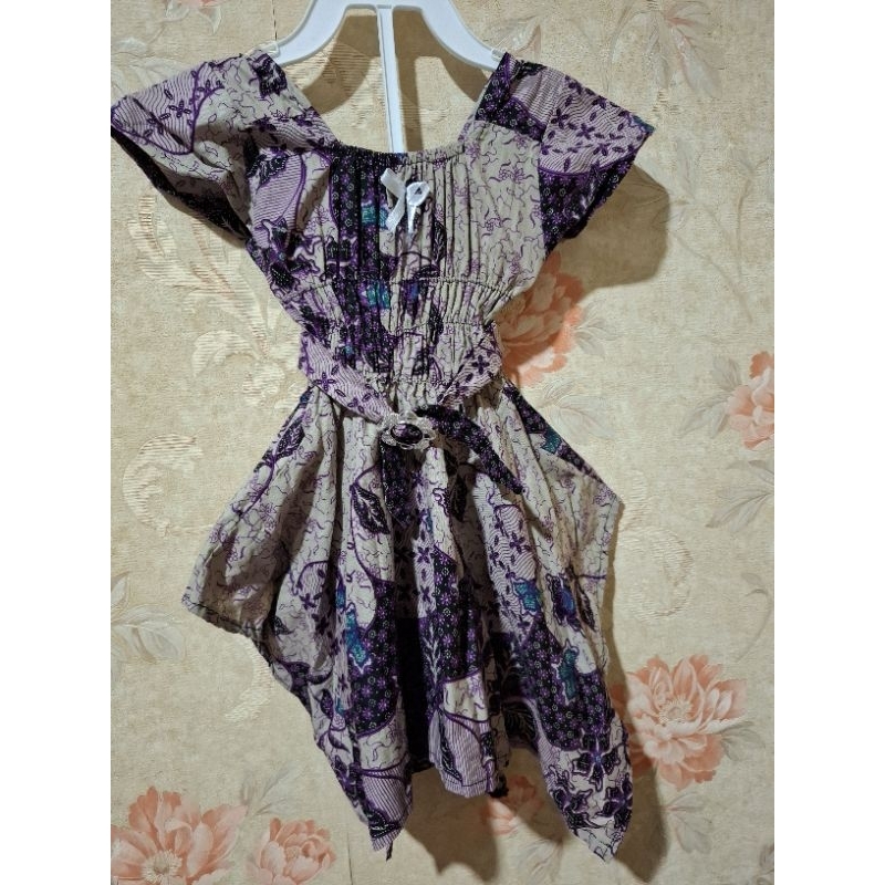 Dress batik balita
