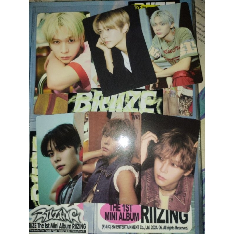 Image photocard eunseok riize official