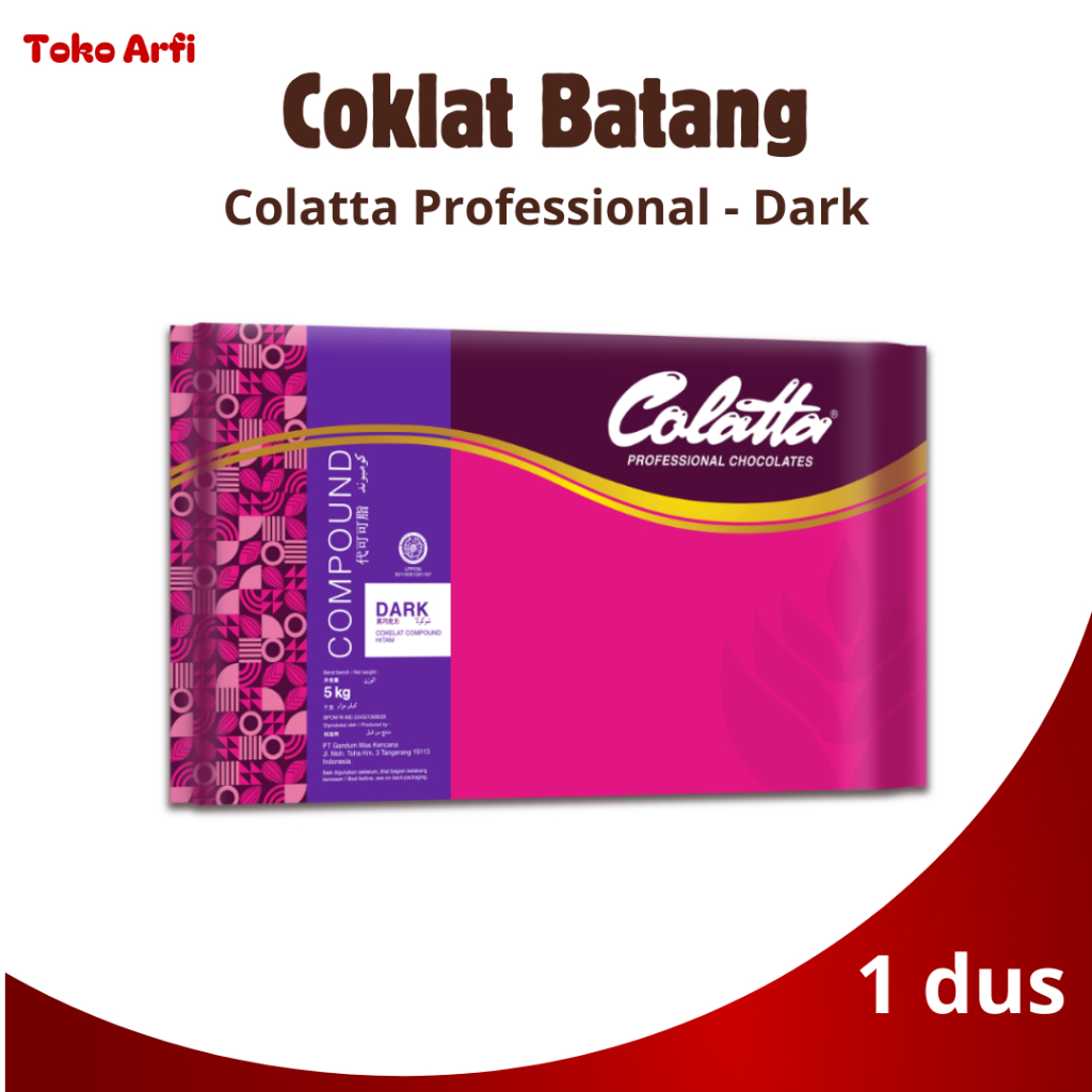 

Colatta professional dark compound - coklat batang 1 dus