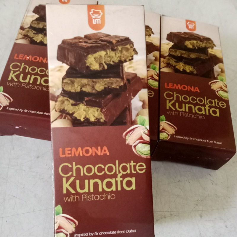 

LEMONA CHOCOLATE KUNAFA WITH PISTACHIO - INSPIRED BY COKLAT DUBAI