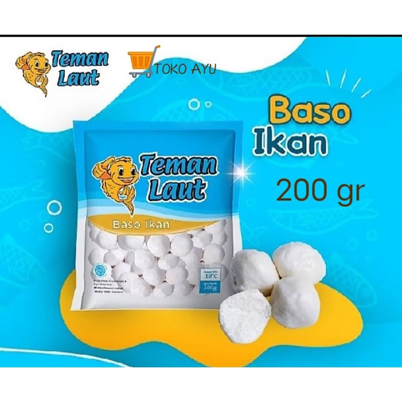 

Baso ikan Teman laut kemasan 200 gr