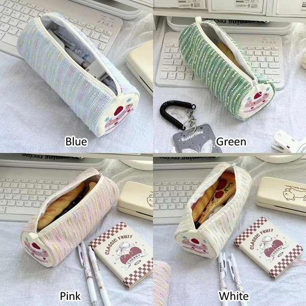 

Kotak Pensil Lucu Cute / Tempat Pensil Kain Lucu /Pencil Case Cake / Kotak Pensil Kue warna Warni