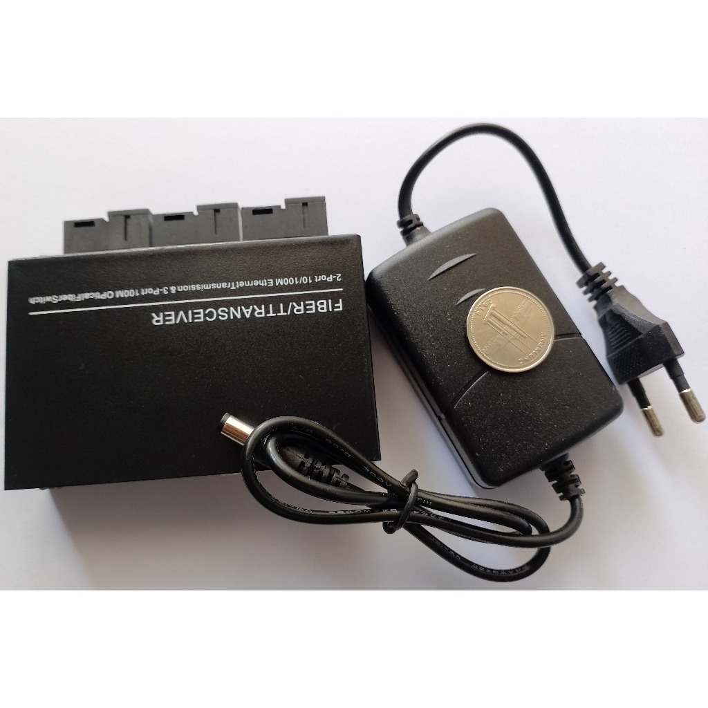 Converter 3 FO 2 LAN / Media Converter 3 Port FO 2 Port LAN / Switch Fiber 3 FO 2 SC AAB / 3SC2E