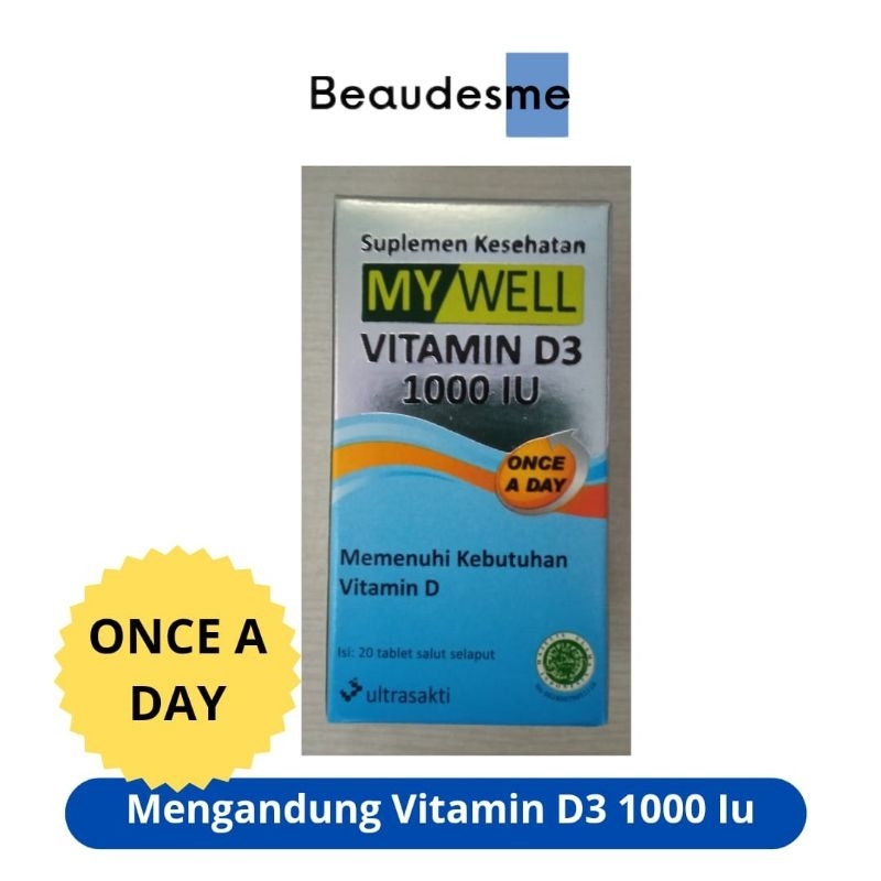 My Well D3 1000 IU