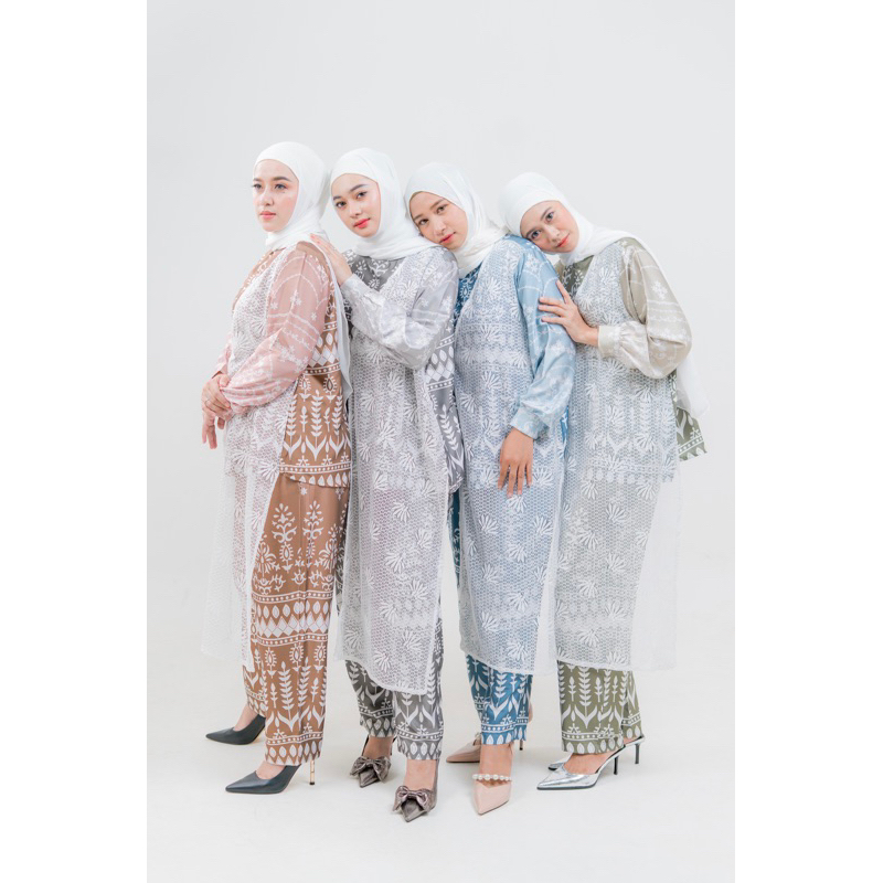 Safa & Qalbi Pastel✨ Azzahrah Set