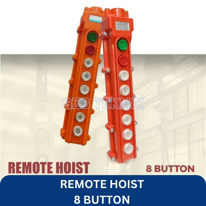 Remote Hoist 8 Button / Push Button Hoist 8 Tombol