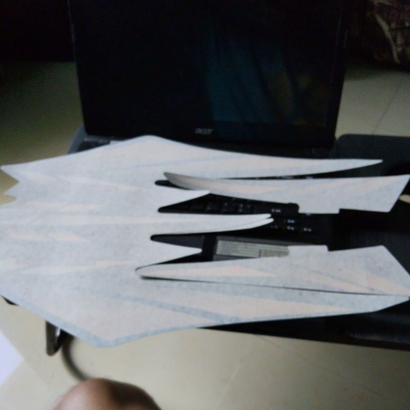 STRIPING RX KING 2002 IJO BOTOL KOMPLIT ORIGINAL LOSPECK STIKER KOMPLIT RX KING 2002