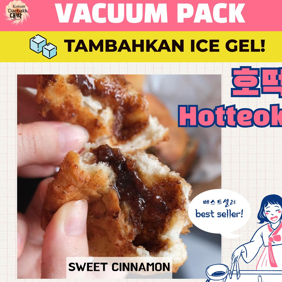 

HOTTEOK ORIGINAL VACUUM PACK
