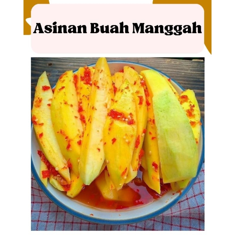 

Manisan/ asinan buah mangga pedas 400 gram, gula asli, kualitas premium,HALLAL