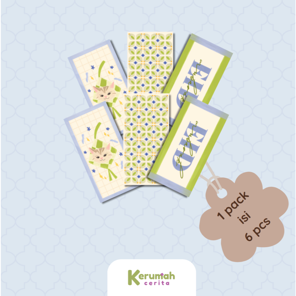 

Amplop Lebaran Karakter 2025 (angpau panjang)