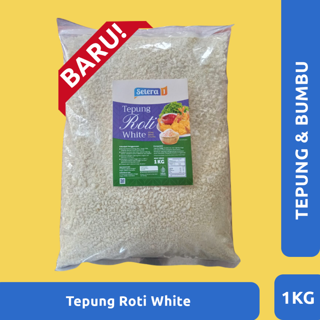 

TEPUNG ROTI WHITE 1KG MERK SELERA1