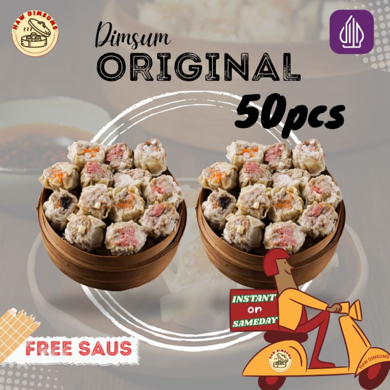 

Dimsum Ayam Frozen Halal 50pcs by Haw Dimsums