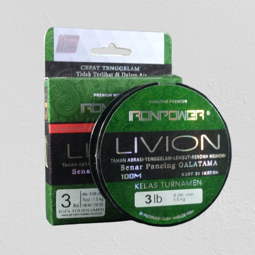 Senar Iron Power LIVION Premium Monofilament 100m
