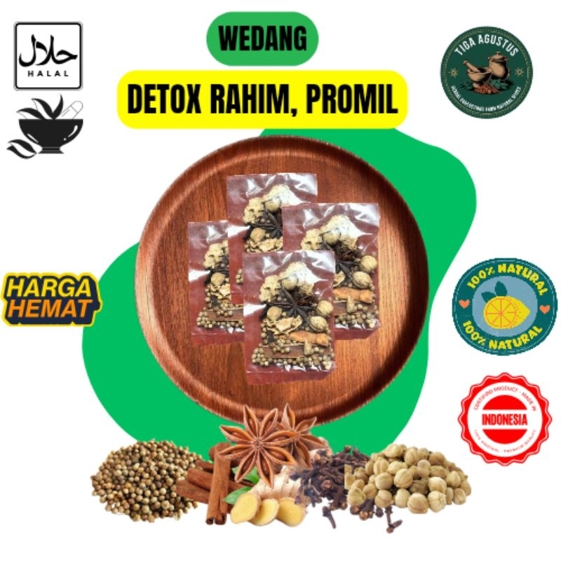 

DETOX RAHIM ala JSR | Promil | Melancarkan Haid | Keputihan | Jahe Kayu Manis Kapulaga Cengkeh Ketumbar Bunga Lawang