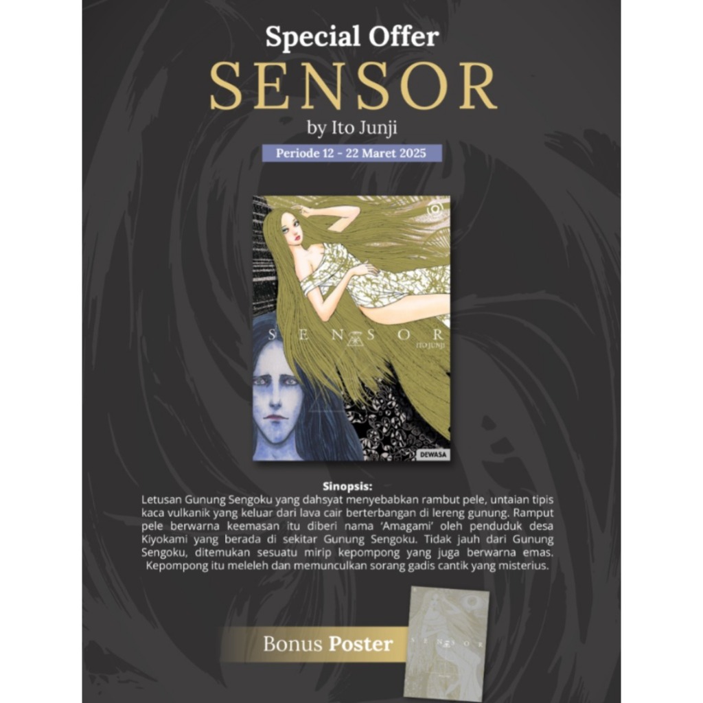 Komik Sensor by Junji Ito