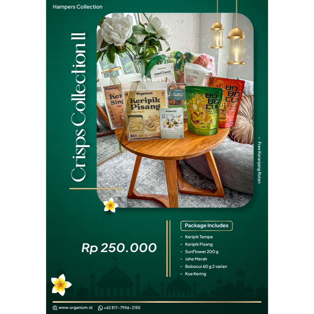 

Hampers Ramadhan Organium Paket Eid Crips Collection 2