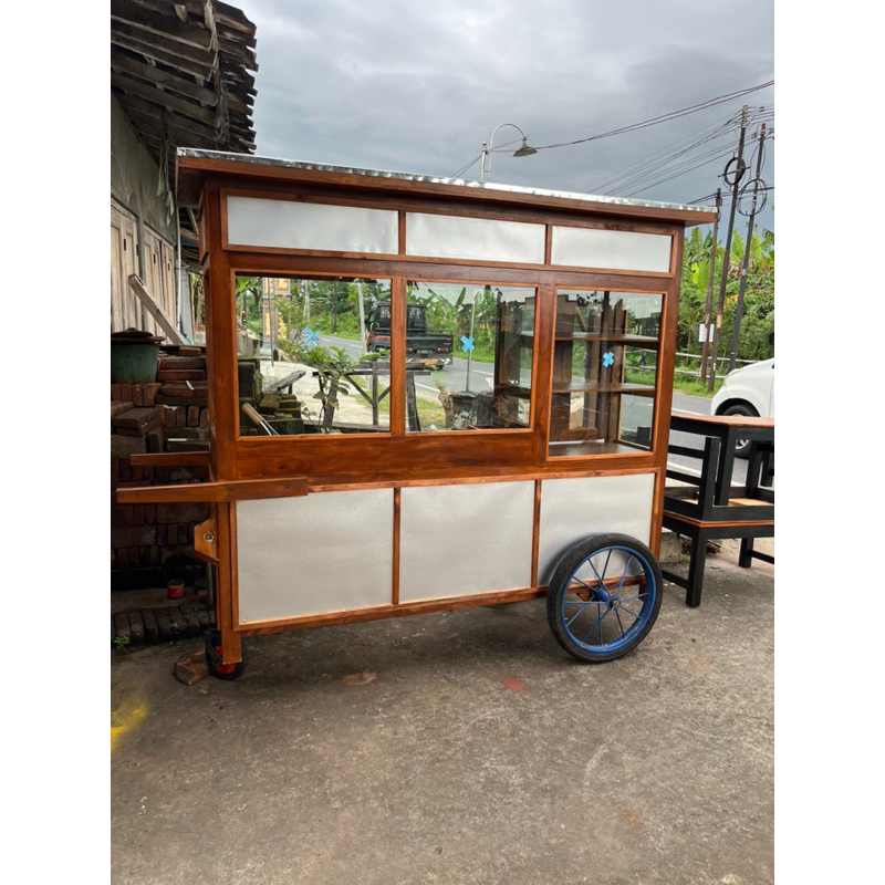 Gerobak gorengan gerobak nasi goreng bakmi goreng