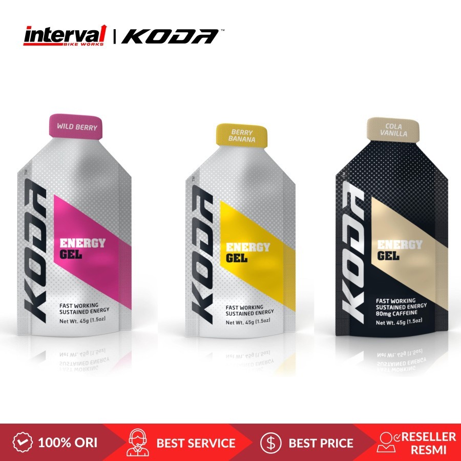 

KODA Energy Gel Semua Rasa / Sports Nutrition
