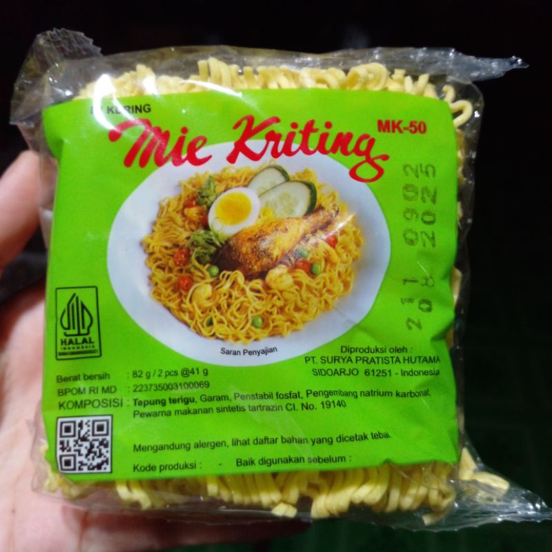 

mie kriting