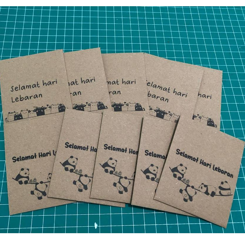 

[ Isi 10 Pcs ] - Amplop Mini Rustic