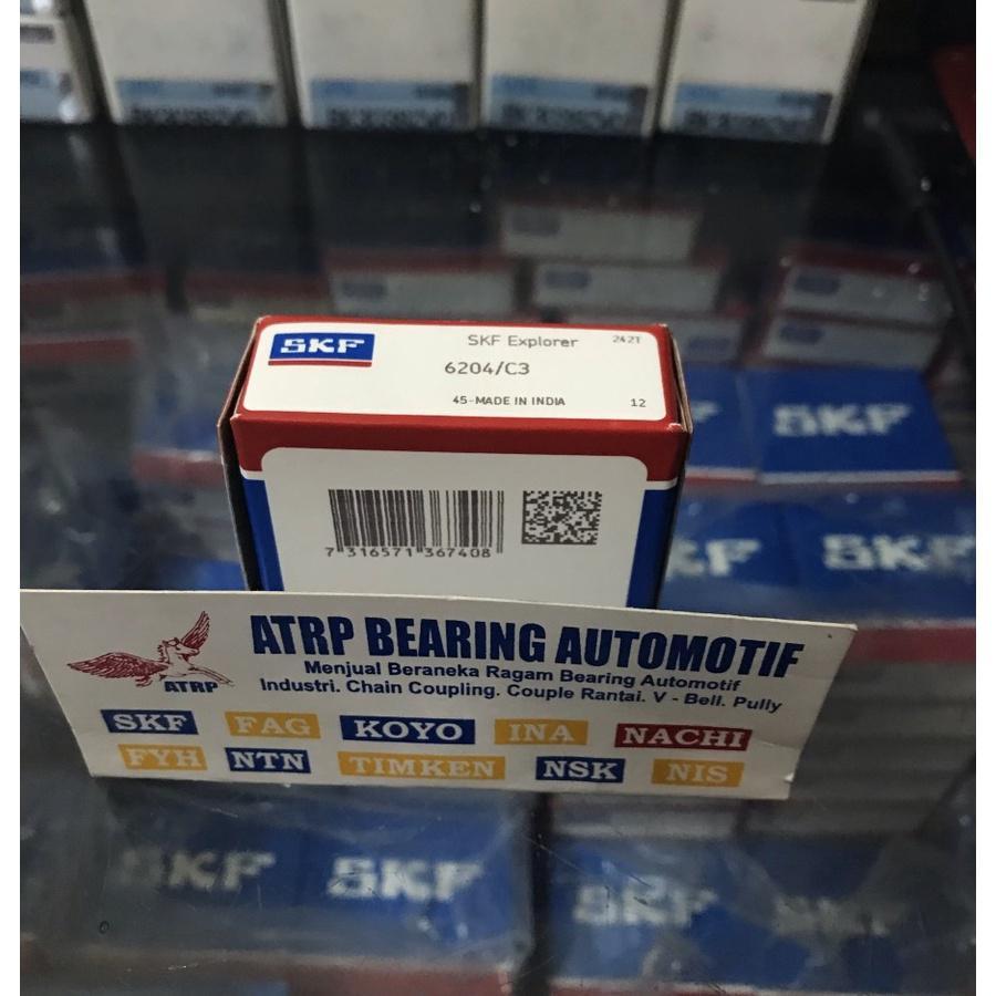 BALL BEARING 6204/C3 6204 C3 SKF ORIGINAL