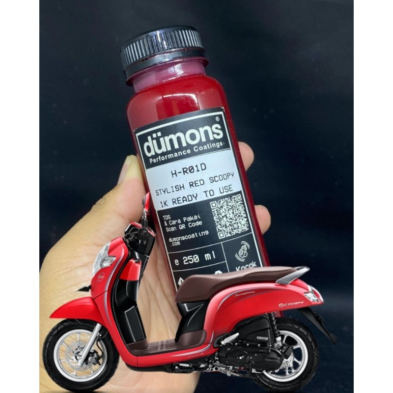 Cat Merah Doff / Matte Honda Scoopy, PCX