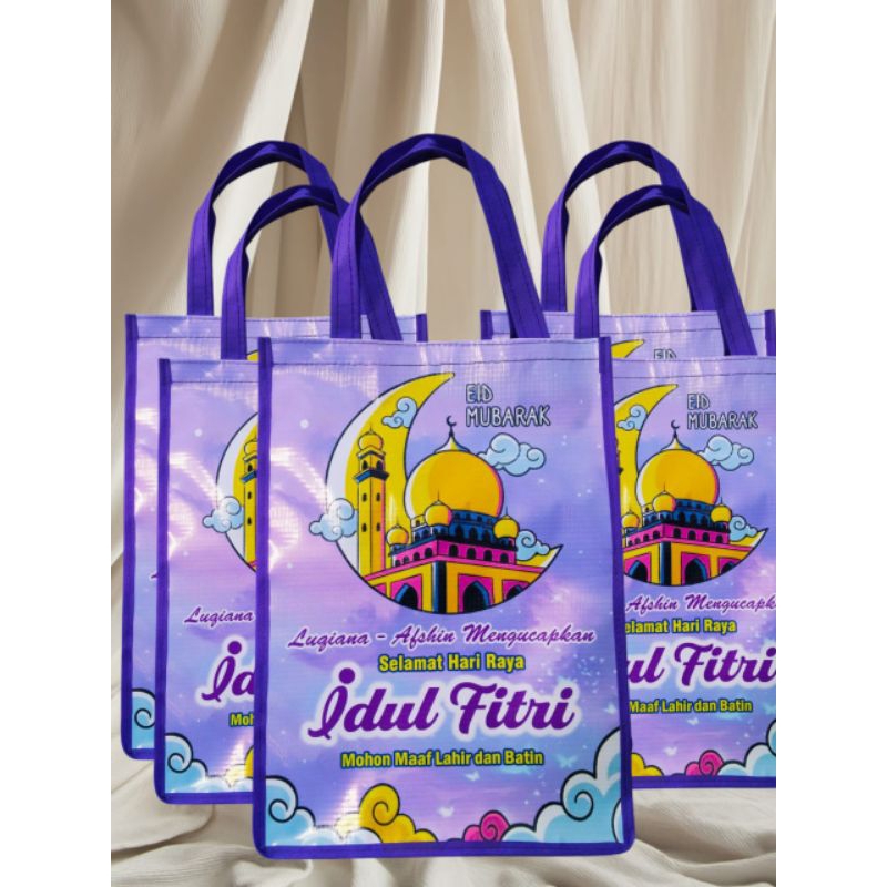 GOODIE BAG LEBARAN HAMPERS IDUL FITRI/TAS CUSTOM LEBARAN