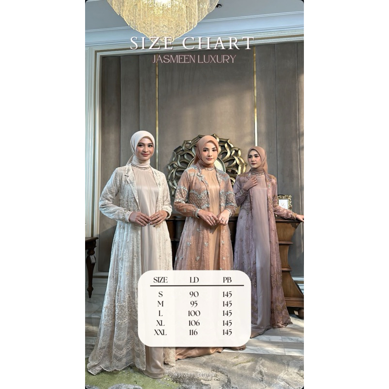 Jasmeen Luxury By Javina Official (ORIGINAL)