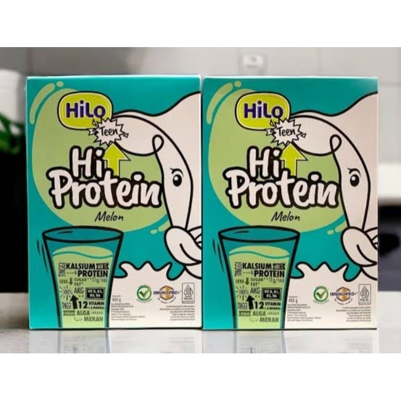 

Hilo Teen Hi Protein Melon 400gr - Susu Tinggi Protein dan Kalsium