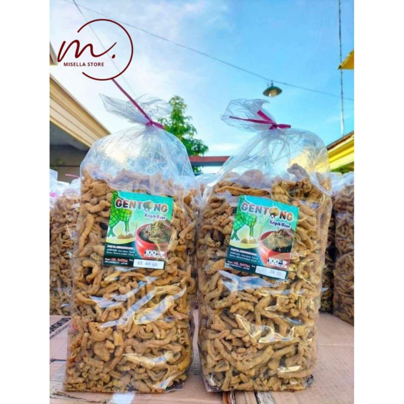 

Keripik Usus Cap Gentong Berat 1 Kg
