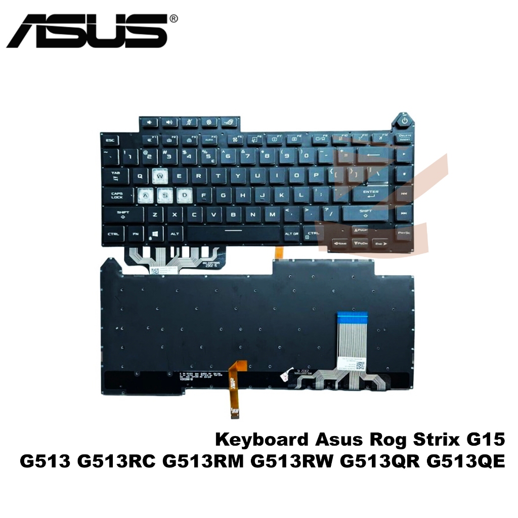 Keyboard Asus Rog Strix G15 G513 G513RC G513RM G513RW G513QR G513QE