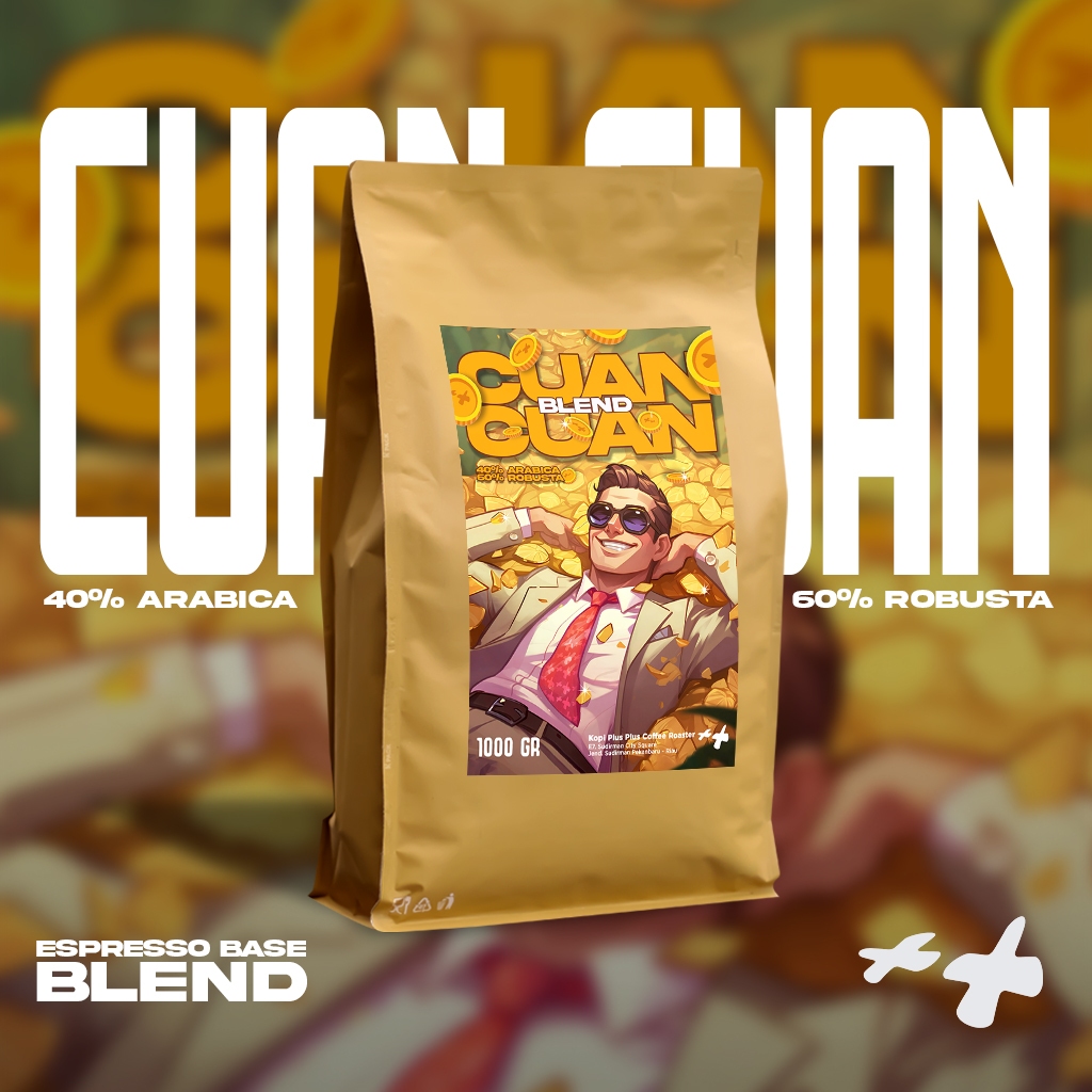 

Cuan Cuan Blend | Premium Espresso Blend Roasted Beans Biji Kopi