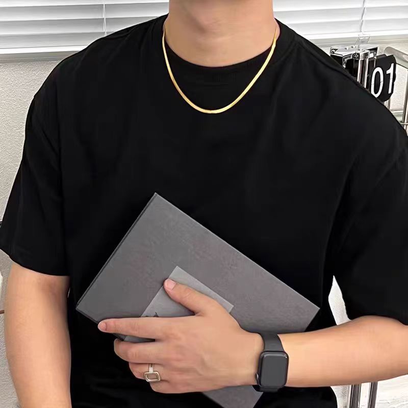 Kalung Titanium Kalung Pria Kalung Anti Karat Anti Luntur