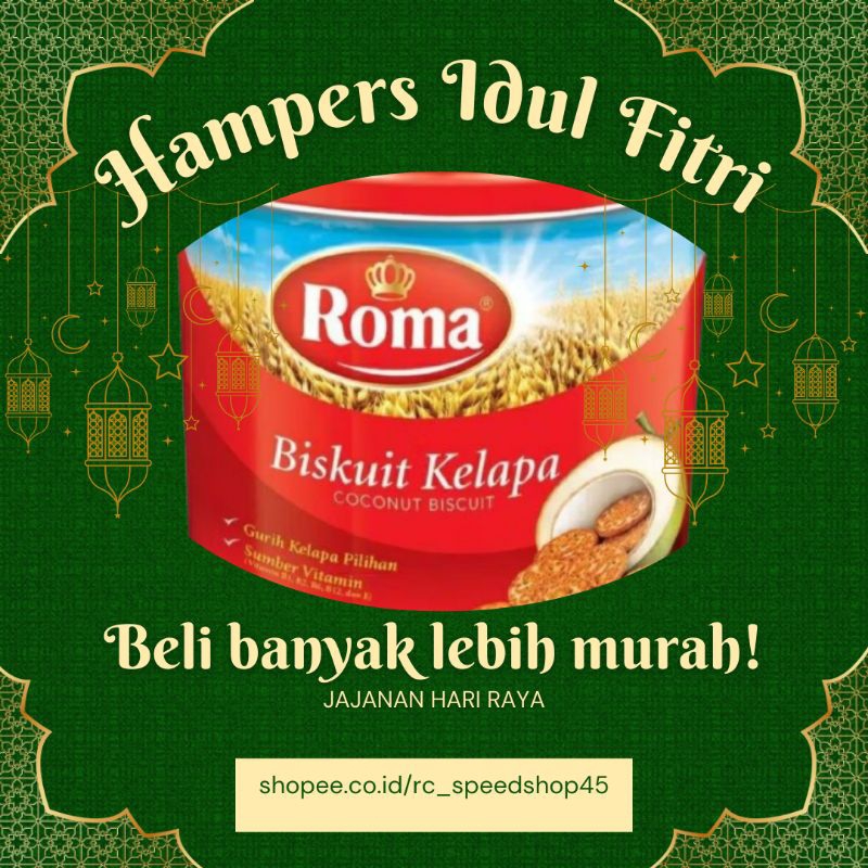 

BISKUIT ROMA KELAPA COCOK UNTUK HIDANGAN JAJANAN HARI RAYA IDUL FITRI