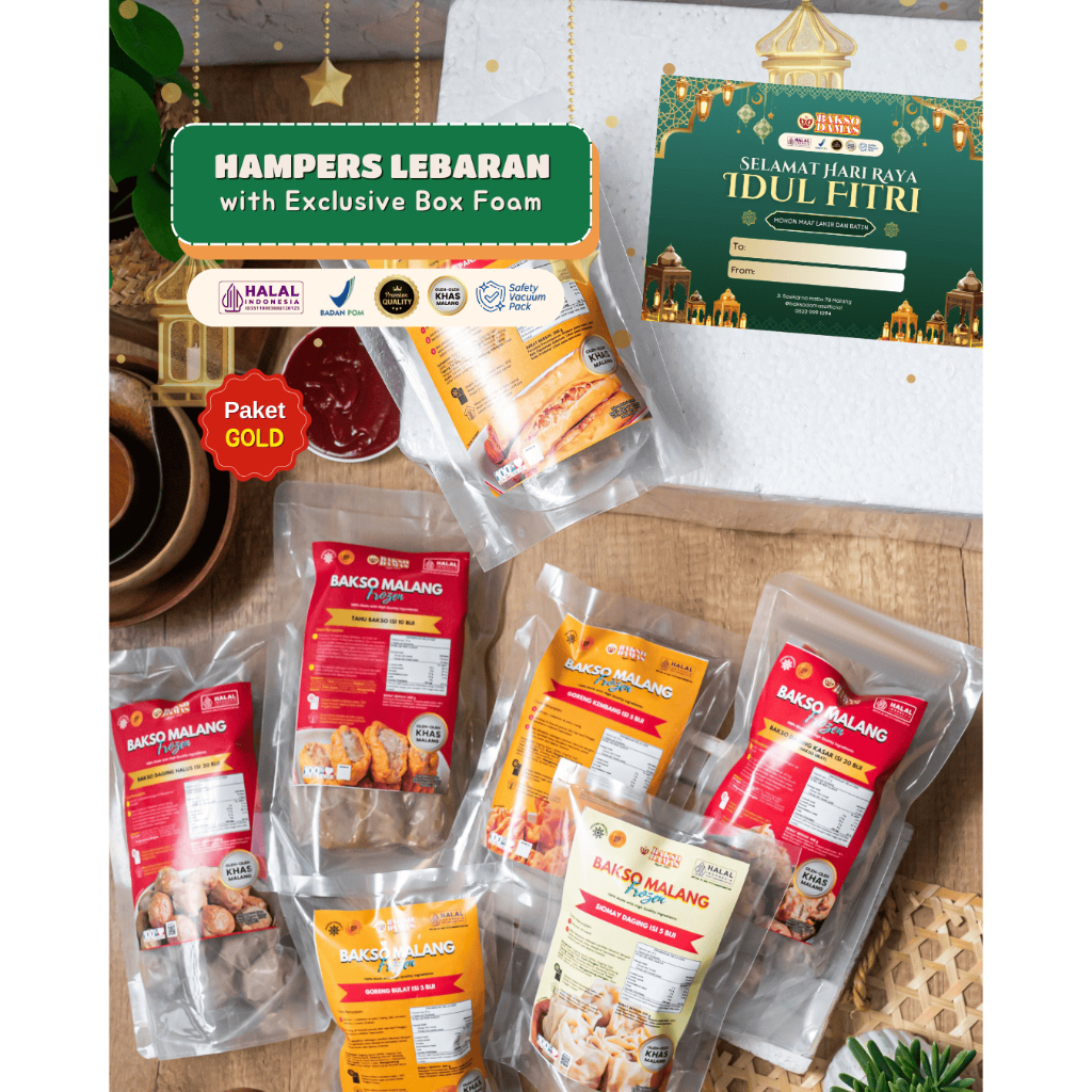 

Hampers Lebaran Bakso Damas Paket Gold