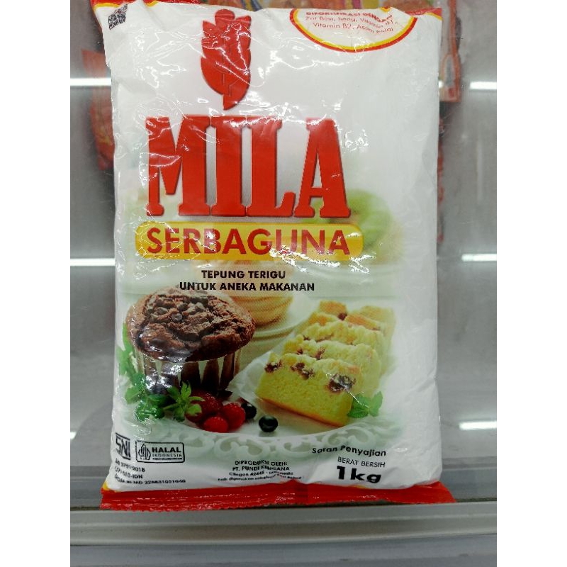 

Terigu Mila kemasan 1kg - Terigu Mila 1kg