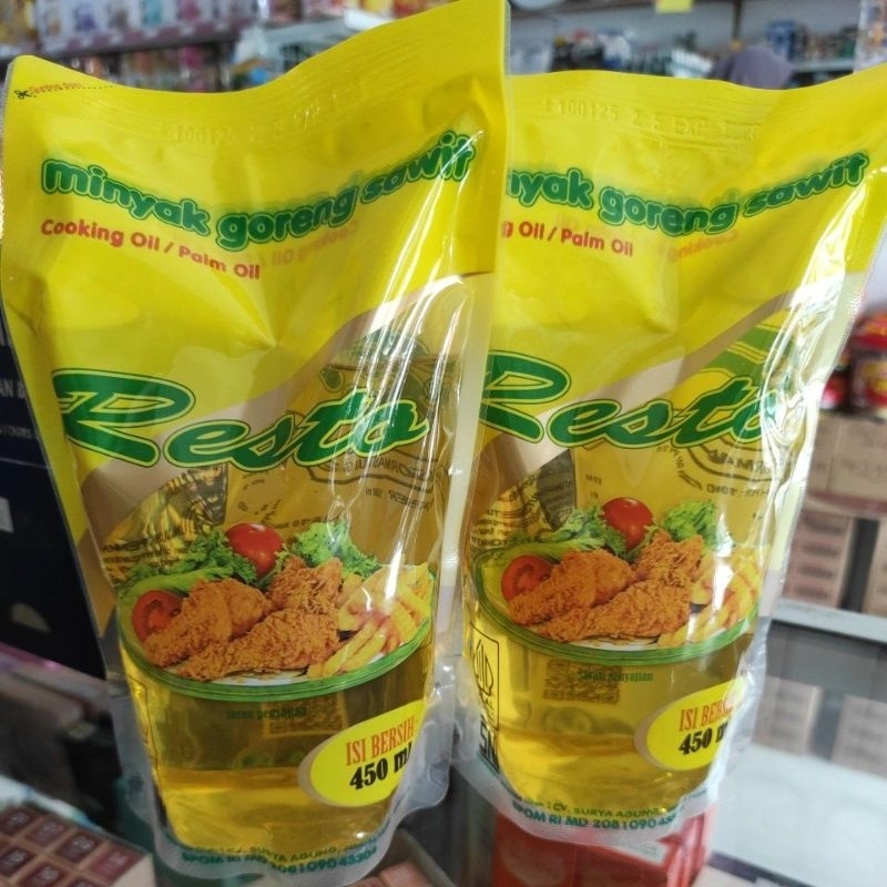 

Resto Minyak Goreng 450ml pouch