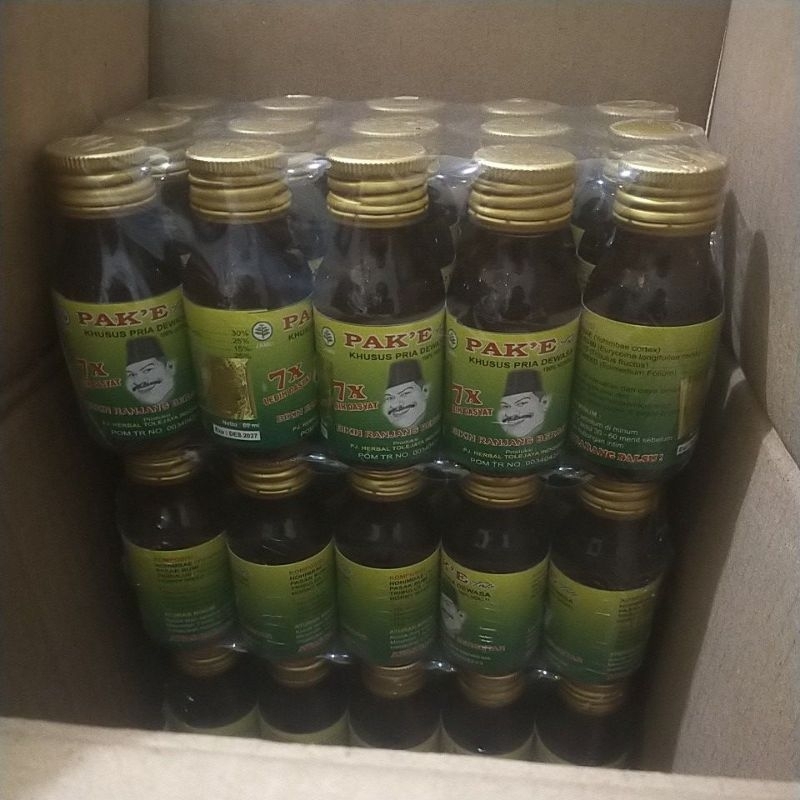 

jamu pak e original 100% PER SLOP 15botol