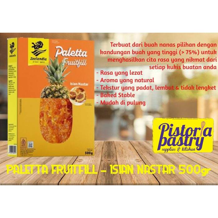 

Paletta Fruitfill Isian Nastar 500gr - Selai Nanas Nastar