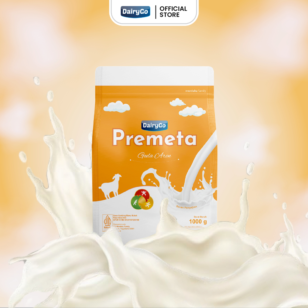 

Susu Kambing Etawa Bubuk Aren 1kg Alami Bantu Atasi Asam Urat Kesemutan dan Kebas / Dairygo