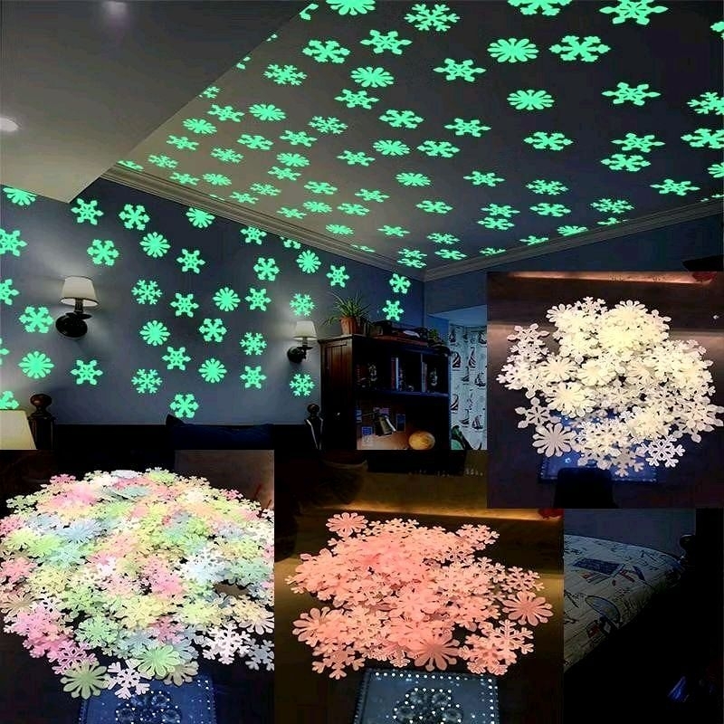 

J ( J11 ) STIKER SALJU NYALA SAAT GELAP/ GLOW IN THE DARK