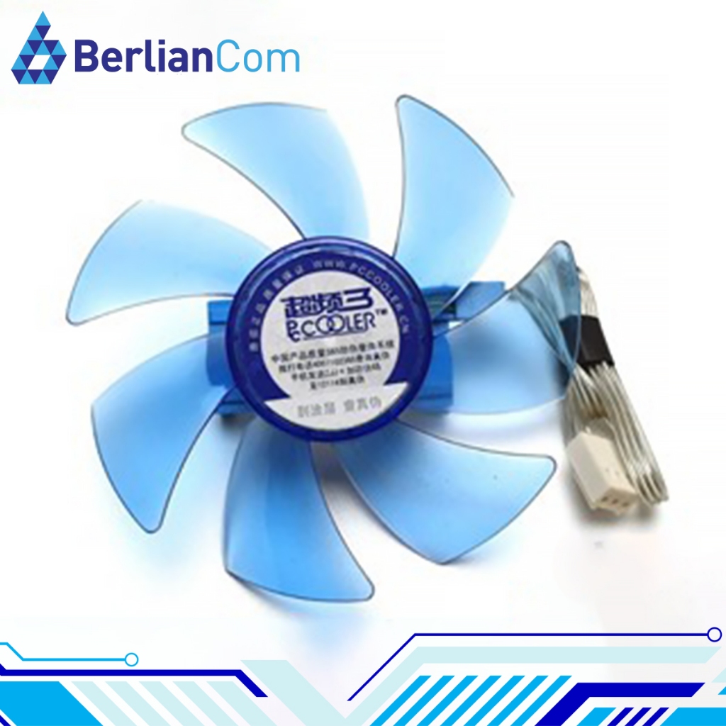 PCCOOLER SPA92 87mm CPU Cooler Blue LED Fan