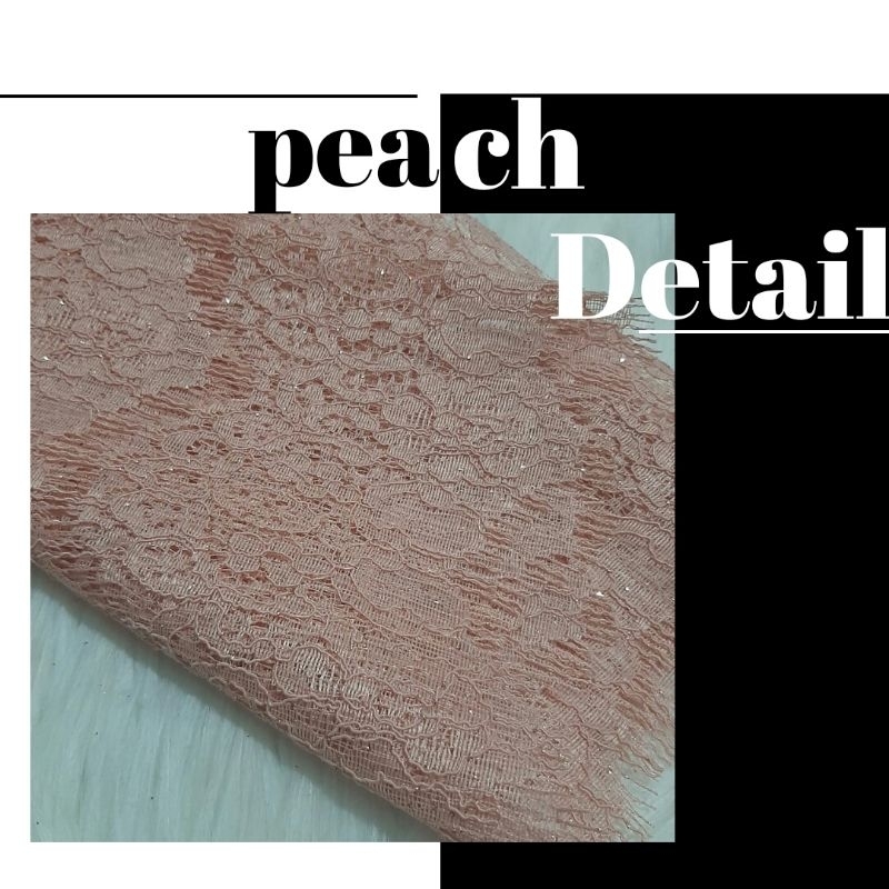 hijab brukat,hijab lace,hijab instan,hijab brokat peach,hijab renda