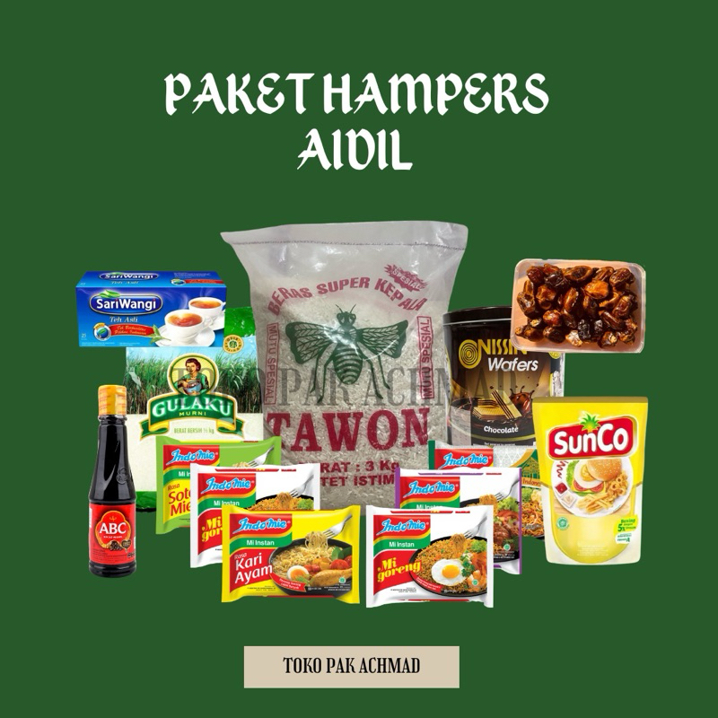 

PakAchmad-PAKET Hampers AIDIL
